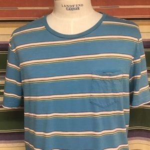 EUC POLO sun faded striped tee sz XXL